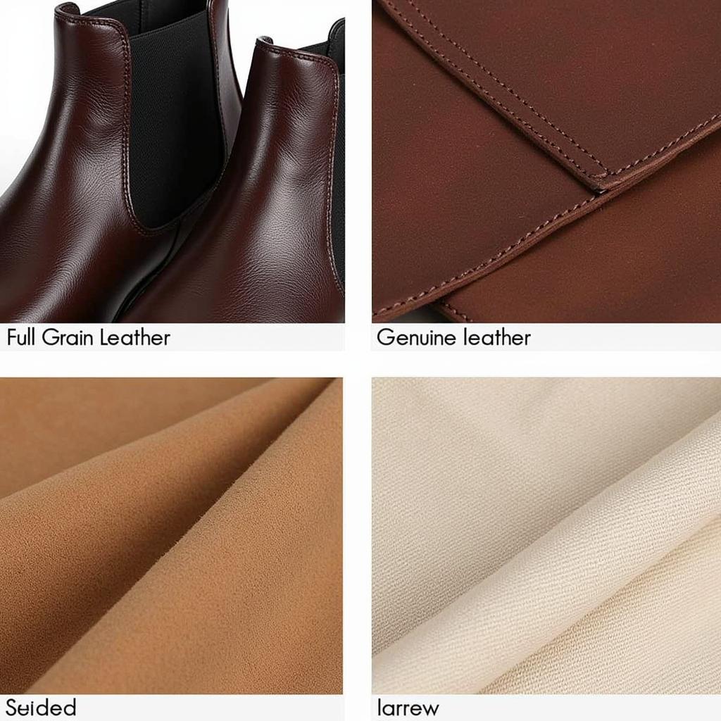 Chelsea Boots Materials