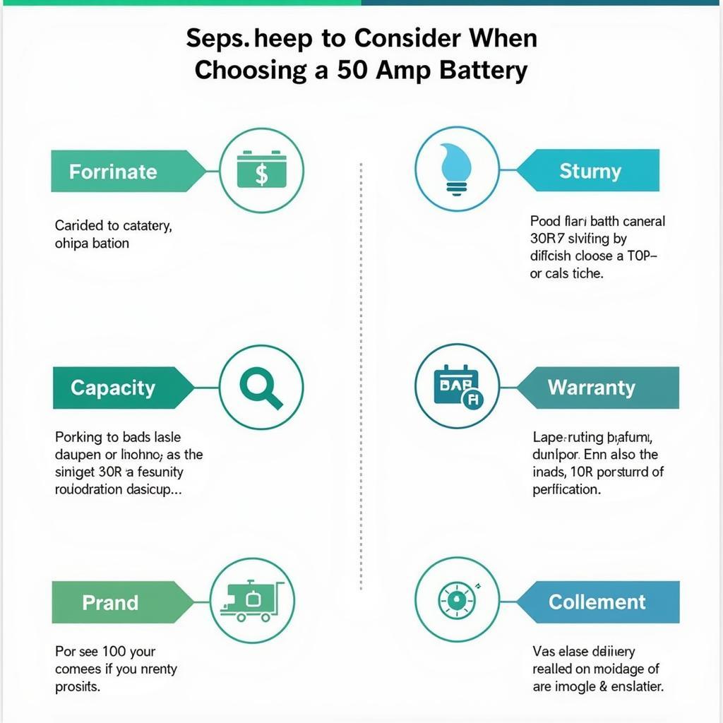 Choosing the Right 50 Amp Battery