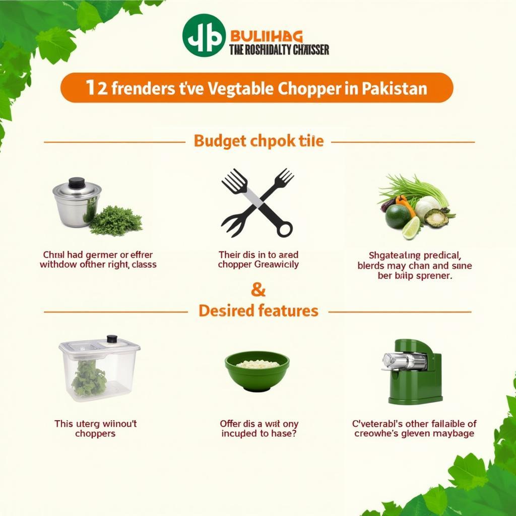 Factors to Consider When Choosing a Vegetable Chopper in Pakistan