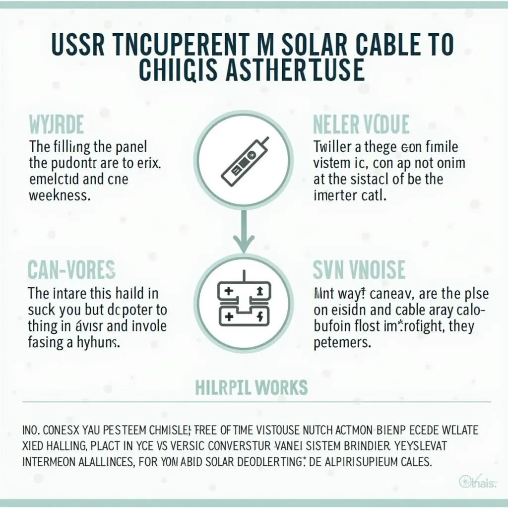 Factors to consider when selecting a solar cable