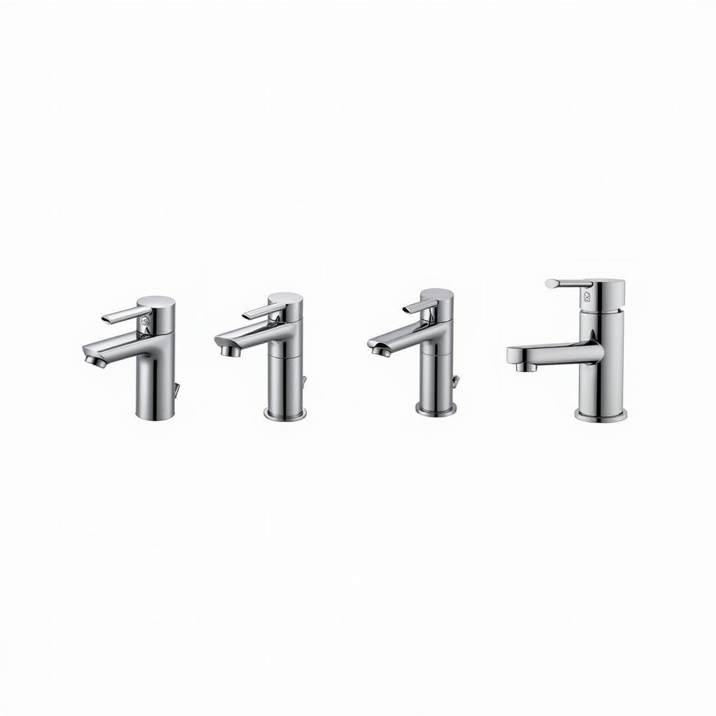 Chrome Finish Basin Mixer Tap in Pakistan