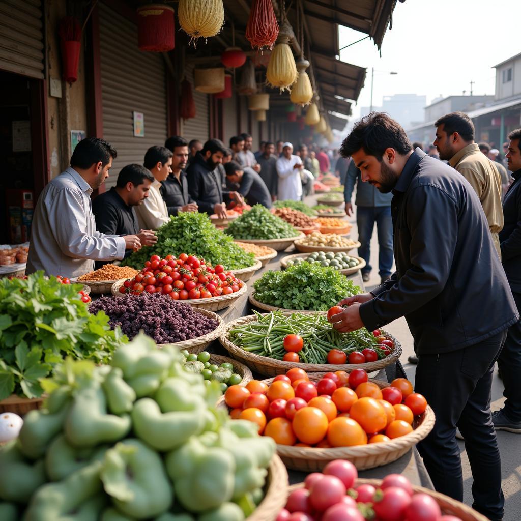 Beetroot Market in Pakistan