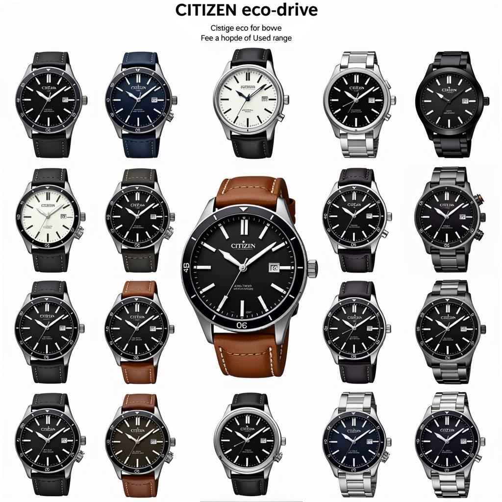 Citizen Eco Drive Collection