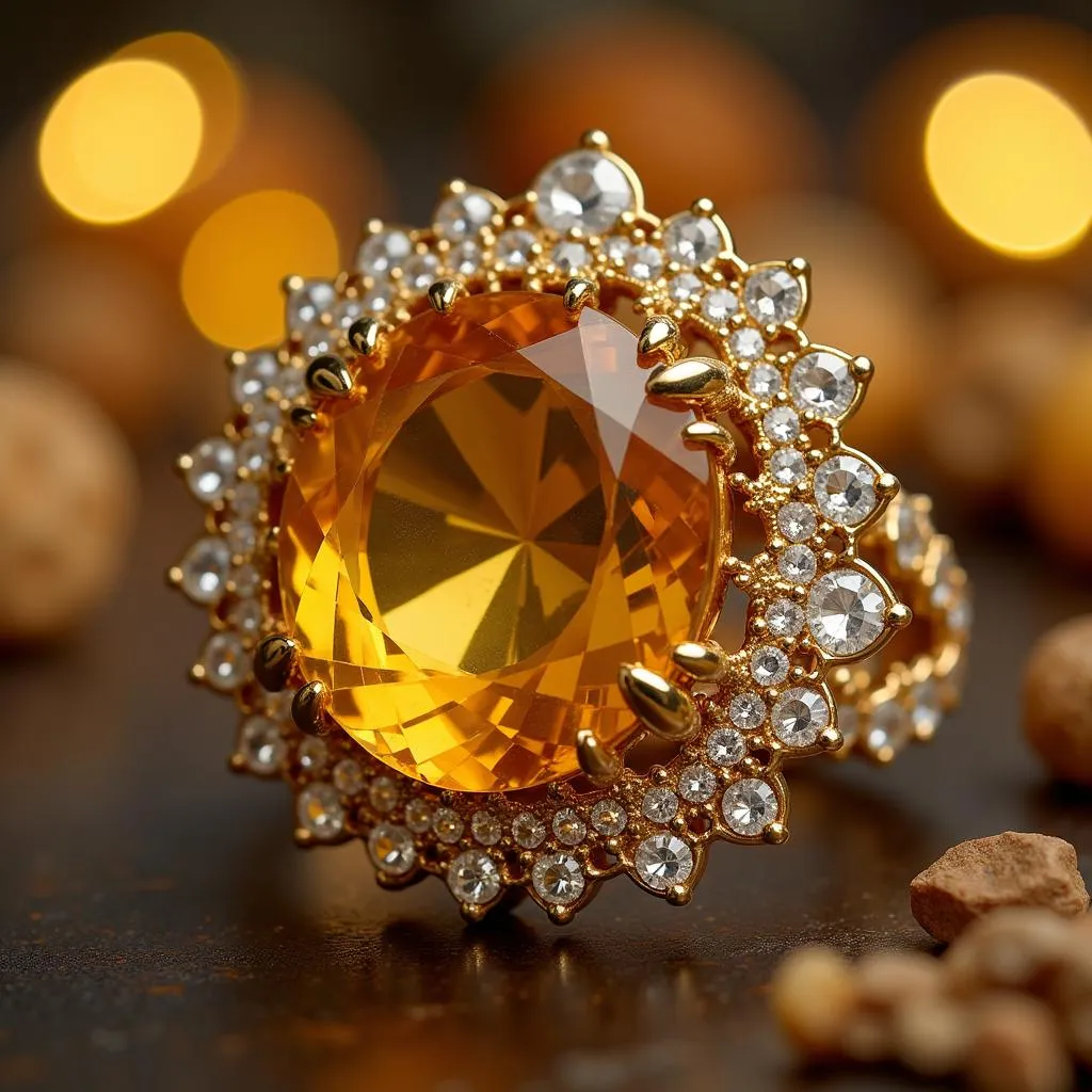 Citrine stone jewelry in Pakistan