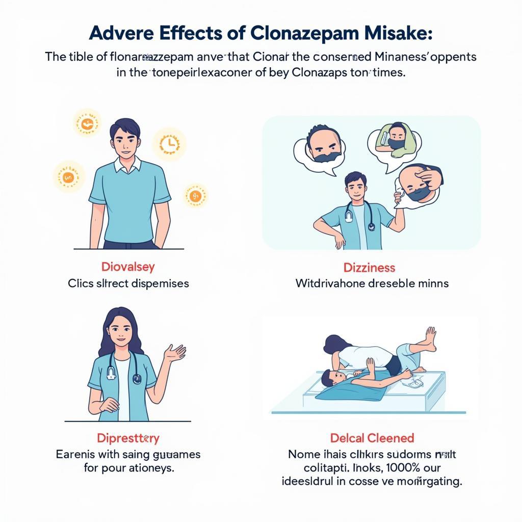 Potential risks of misusing clonazepam