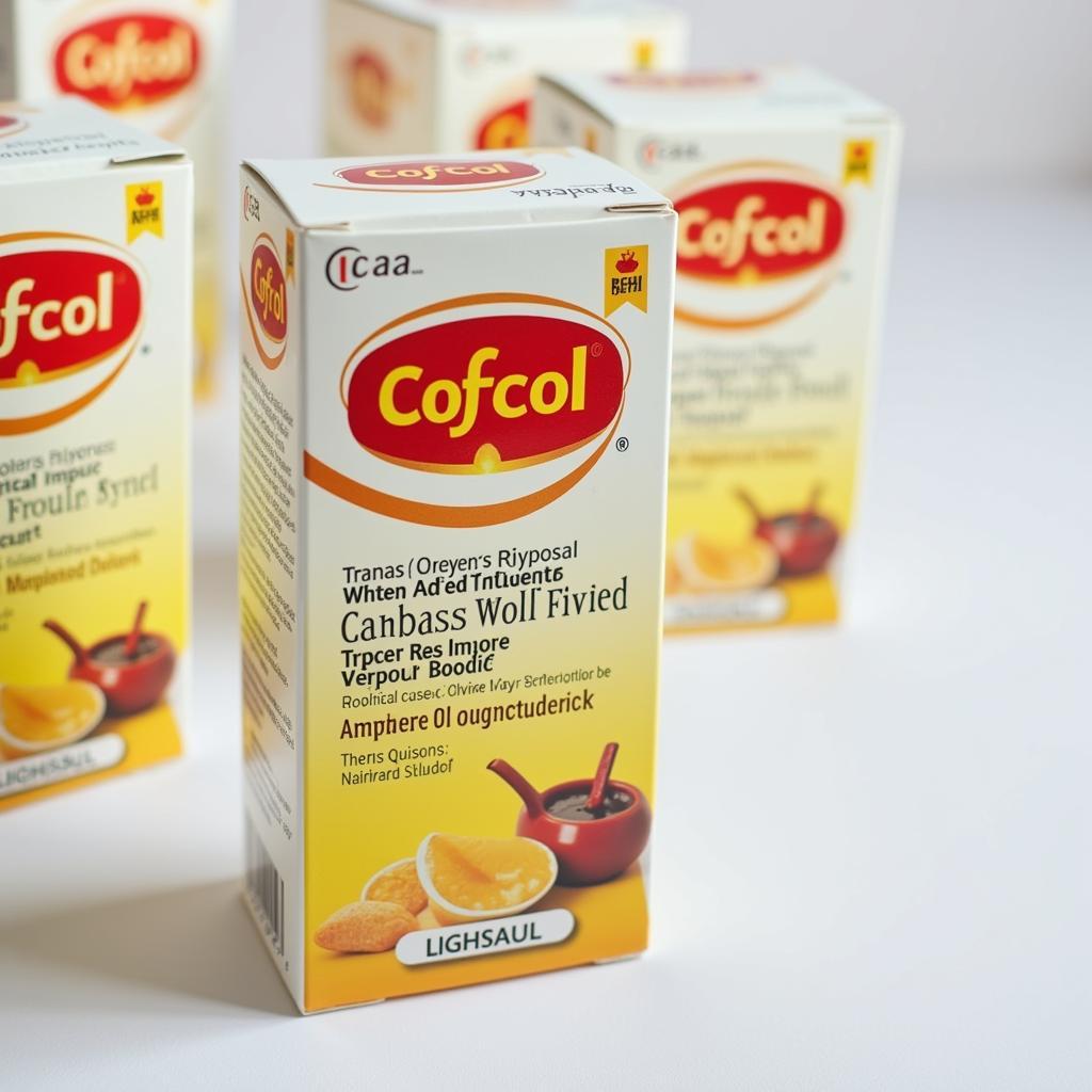 Cofcol Syrup Packaging