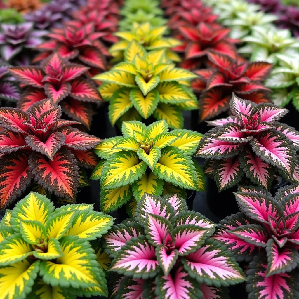 Coleus varieties in Pakistan