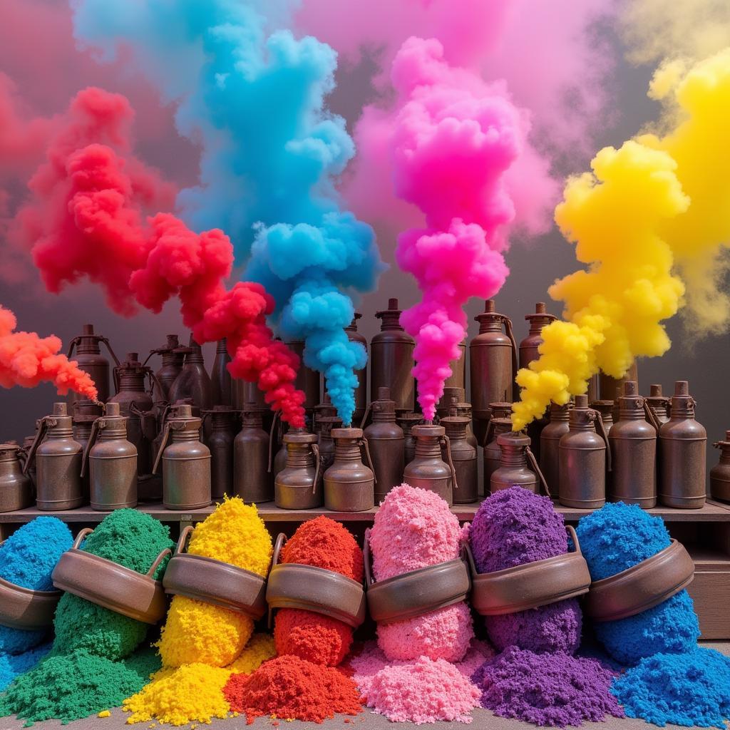 Color Smoke Variety in Pakistan