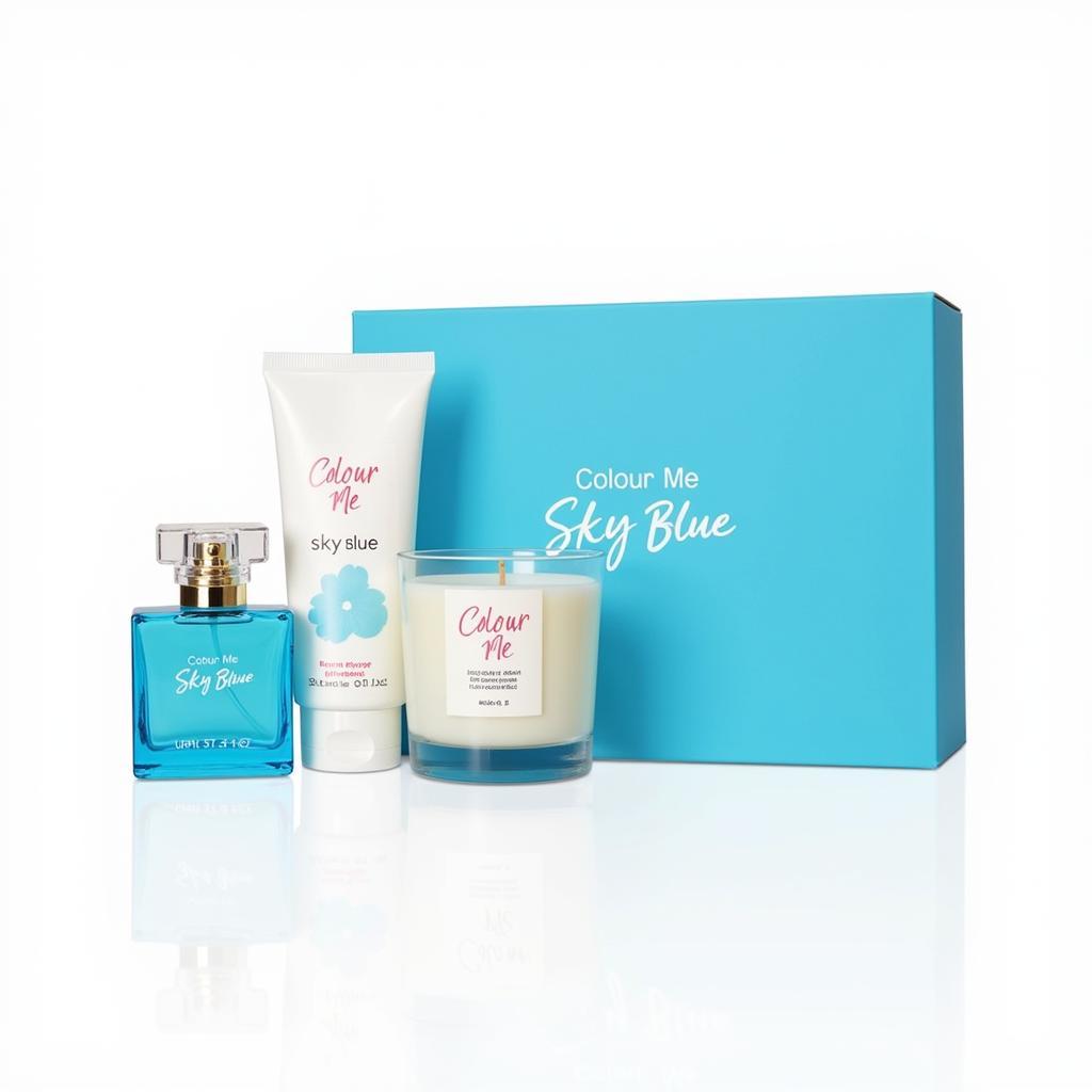 Colour Me Sky Blue Perfume Gift Set