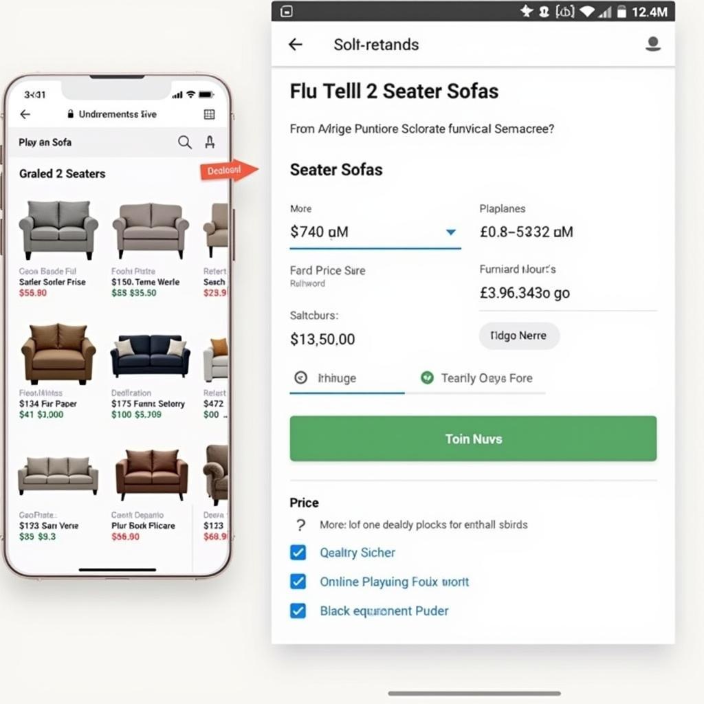 Online Comparison of 2 Seater Sofa Prices in Pakistan