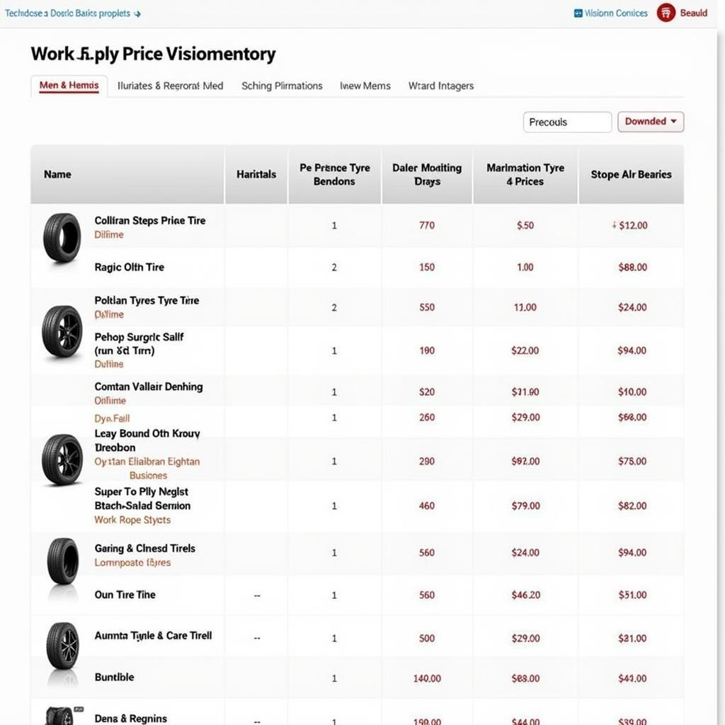 Comparing 6 Ply Service Tyre Prices Online