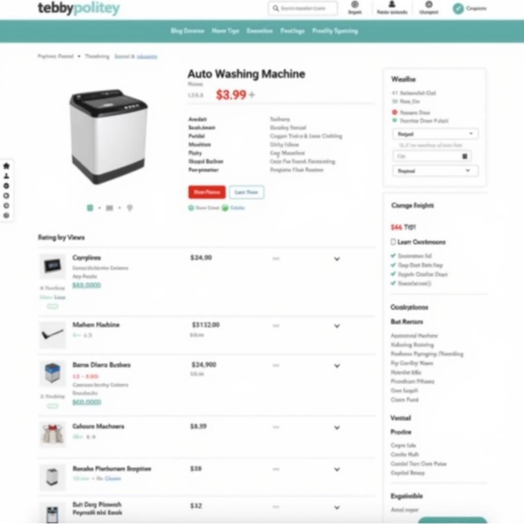 Comparing Auto Washing Machine Prices Online