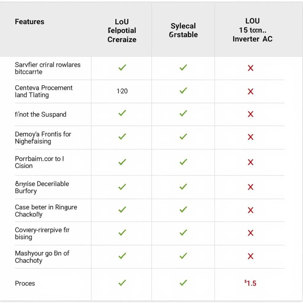 Comparing Gree Inverter AC Features and Prices