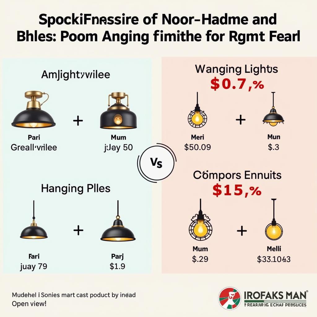 Comparing Hanging Light Prices in Pakistan: Online vs. Local Markets