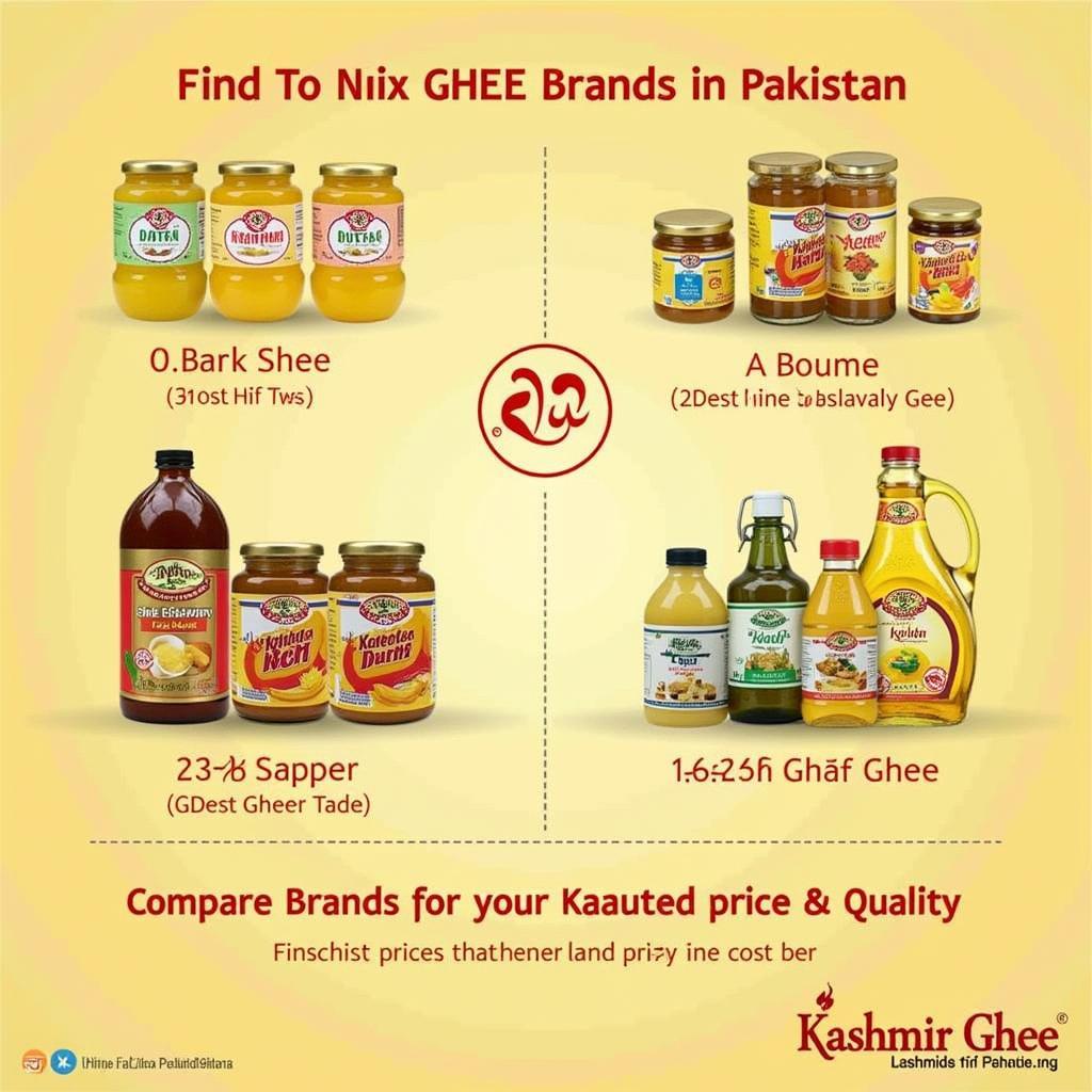 Comparing Different Kashmir Ghee Brands