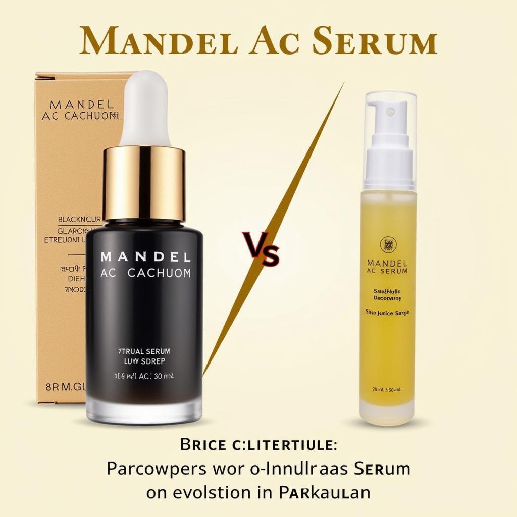 Comparing Mandel Ac Serum Prices