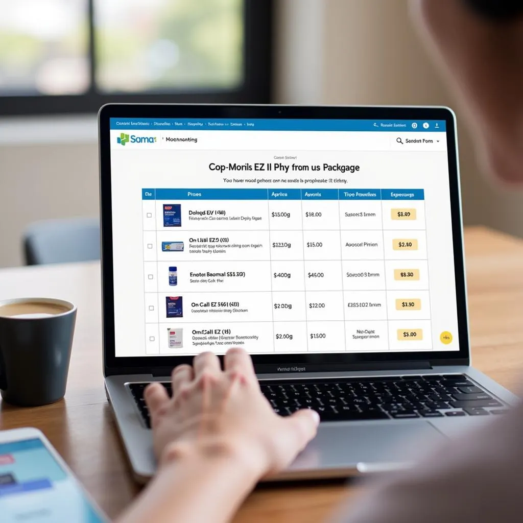 Comparing On Call EZ II Strips Prices Online