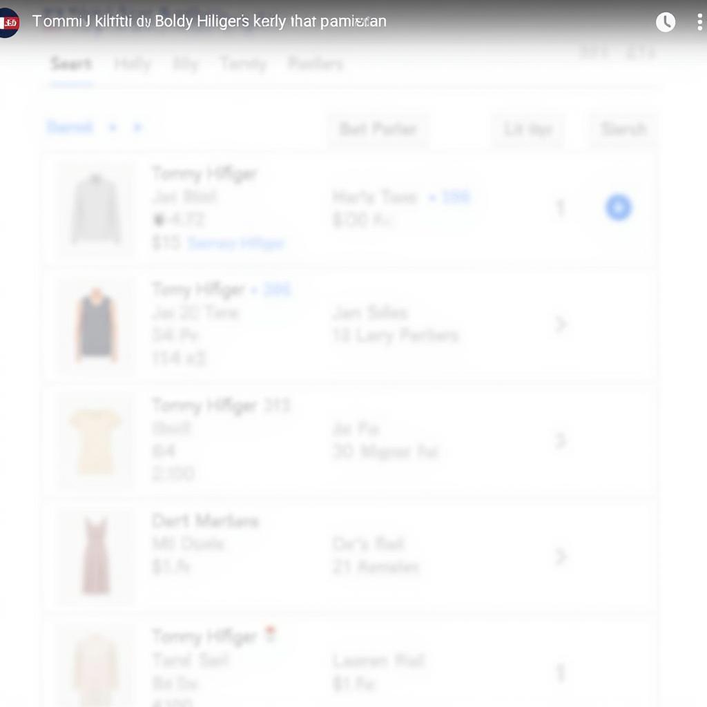 Comparing Tommy Hilfiger Shirts Prices Online