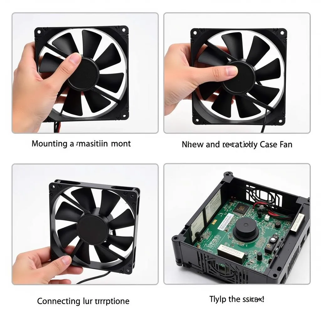 Installing a Computer Fan in Pakistan