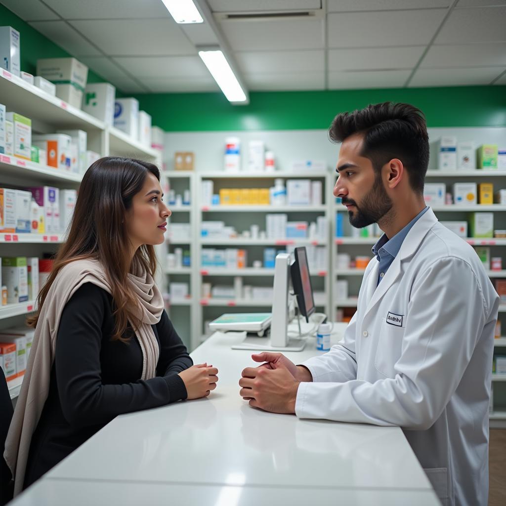 Consulting a Pharmacist in Pakistan