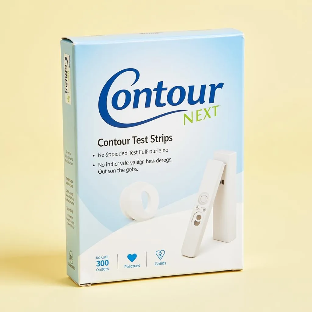 Contour Next test strips packaging