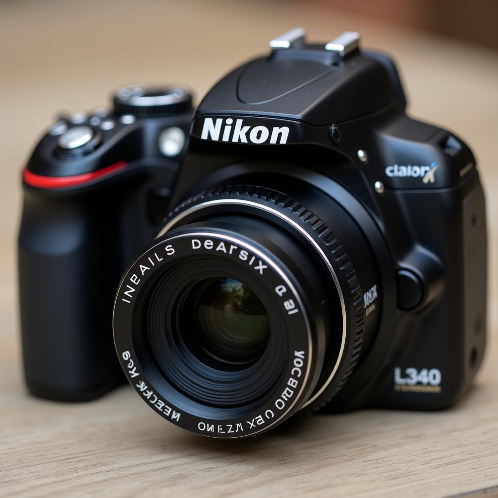 Nikon Coolpix L340 with extended zoom lens