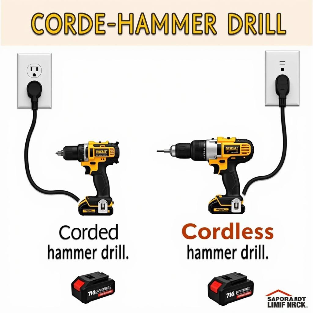 Corded vs. Cordless Hammer Drills