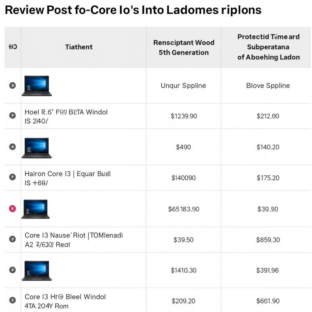 Core i3 5th Gen Laptop Price Comparison