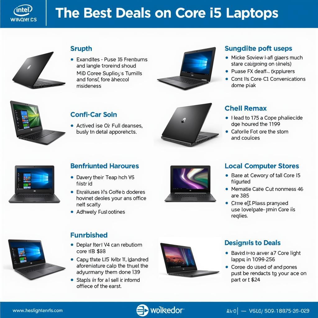 Finding Best Deals on Core i5 Laptops