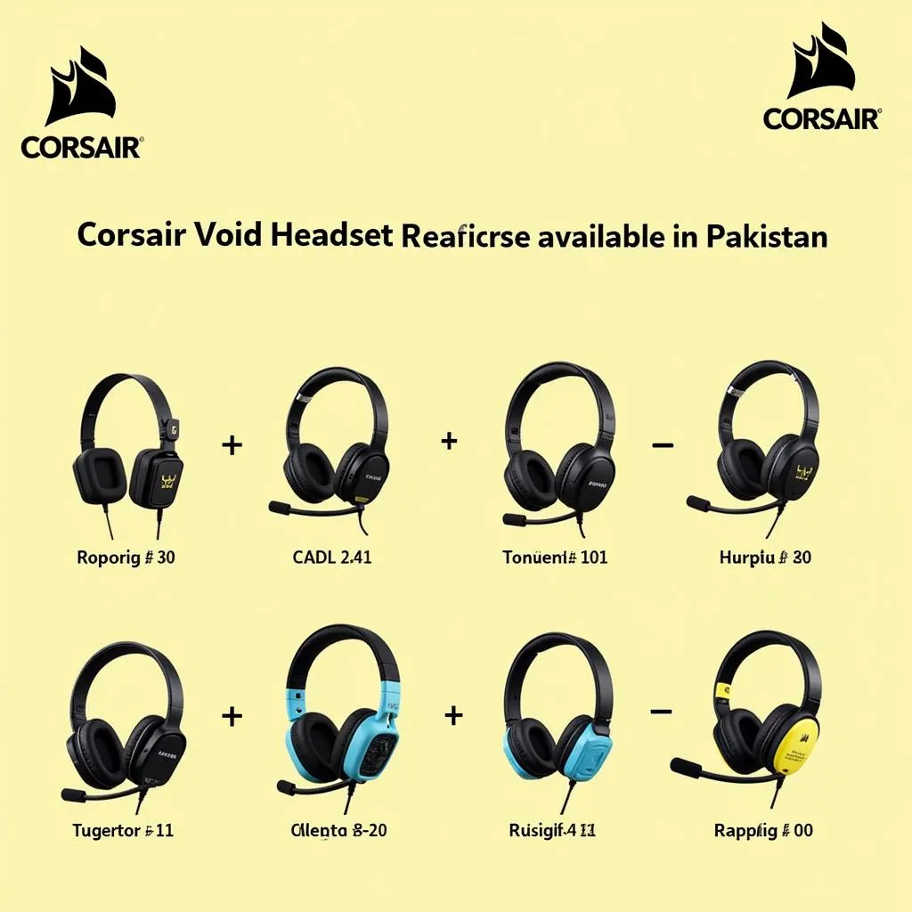 Corsair Void Headsets in Pakistan