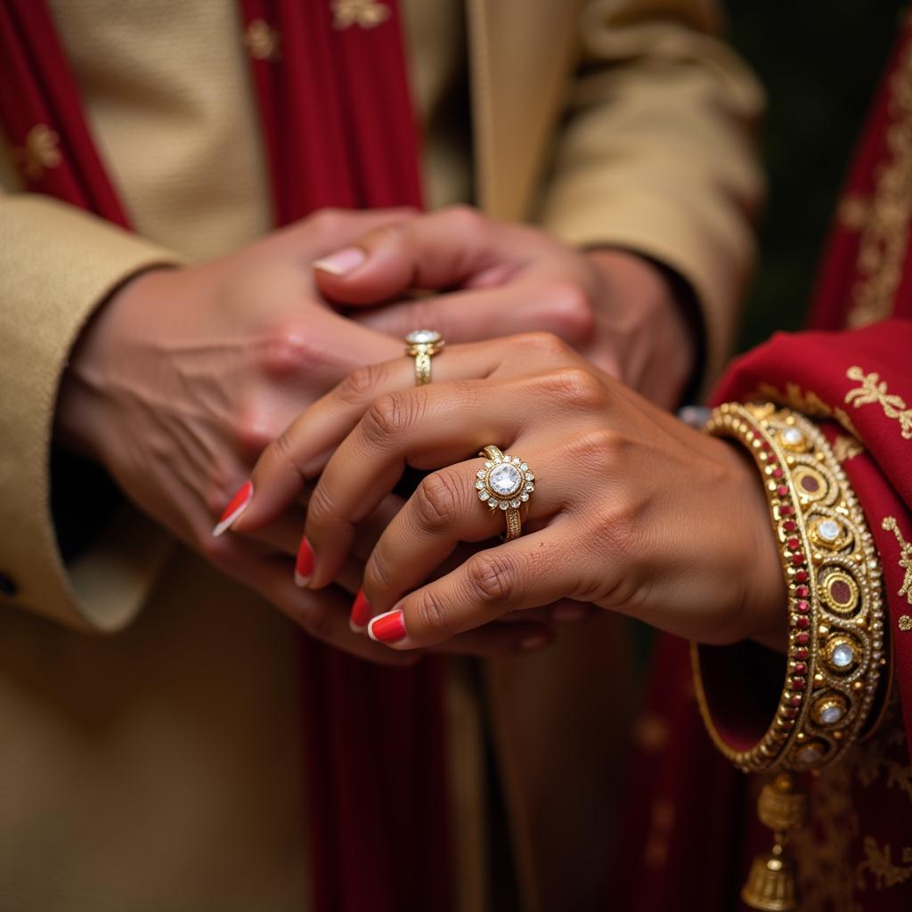 Couple Rings Tradition in Pakistan