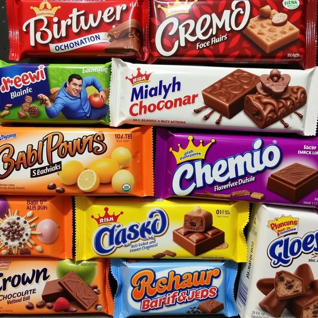 Crown chocolate variety in Pakistan