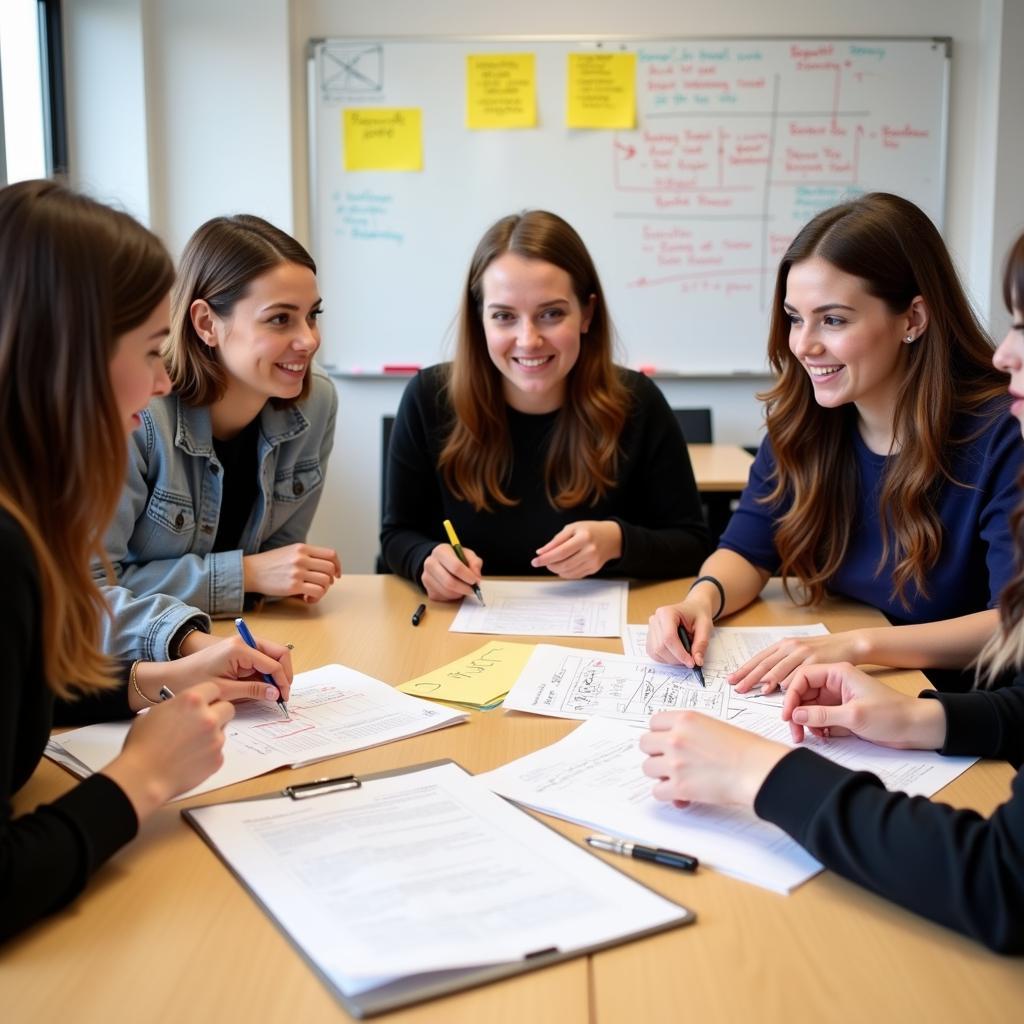 Group discussion on curriculum