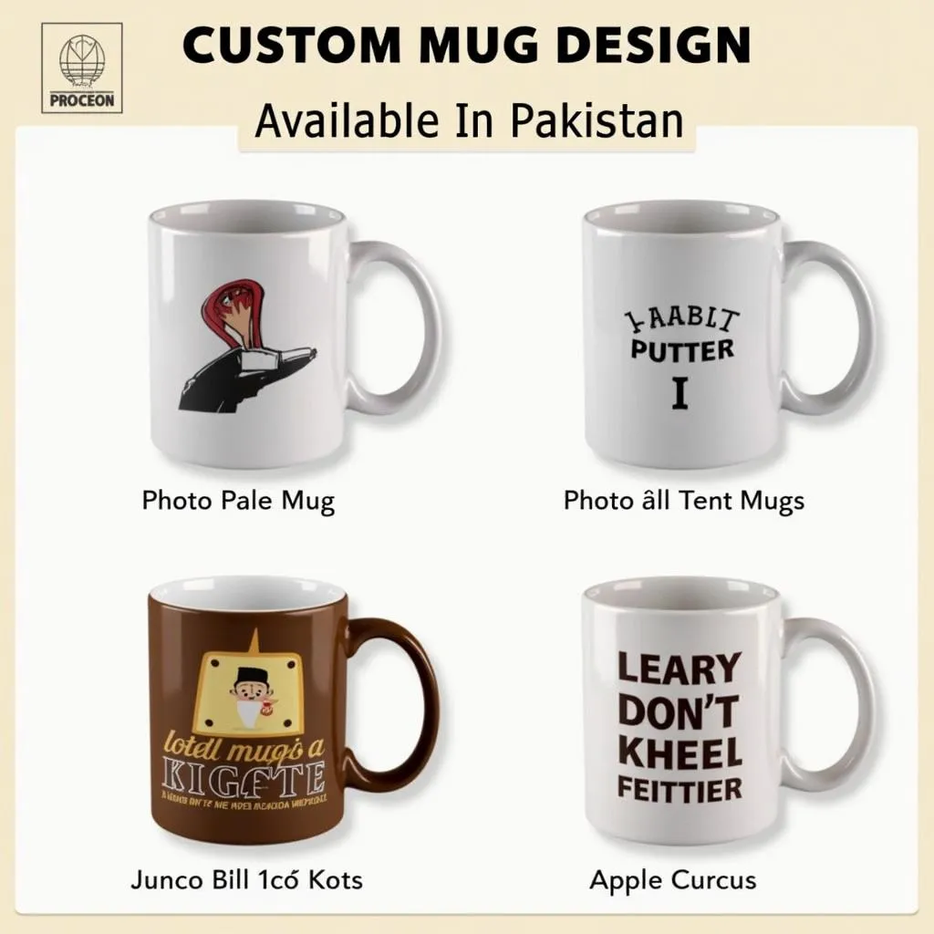 Custom Mug Design Options in Pakistan