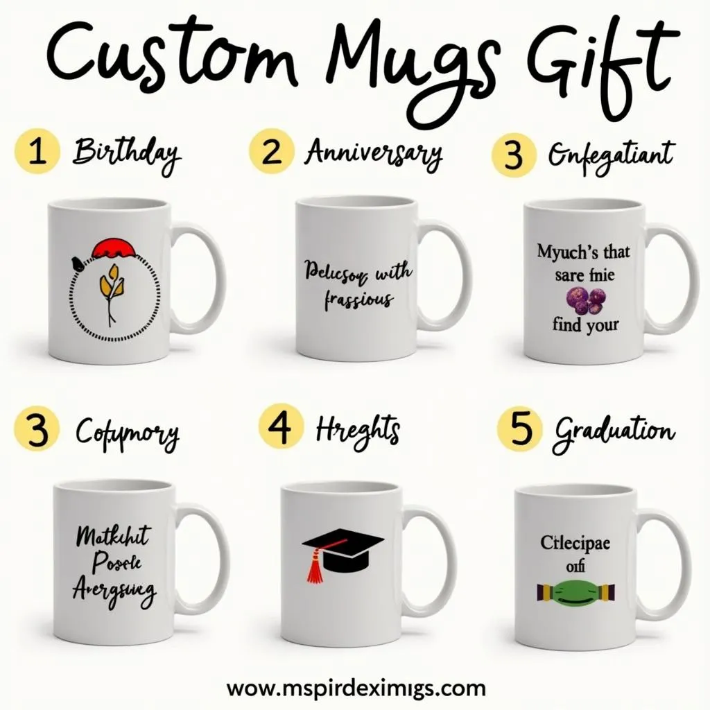 Custom Mugs as Gifts for Every Occasion