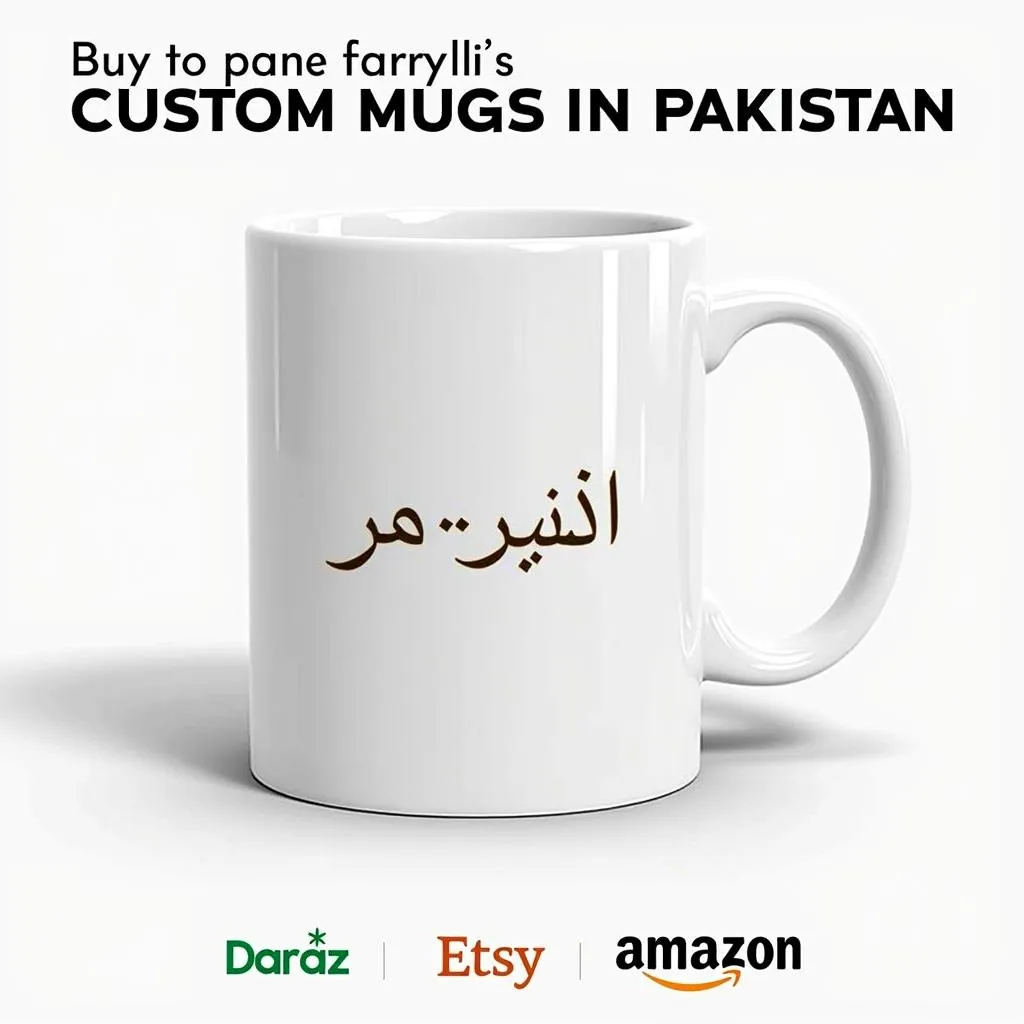 Online Stores for Custom Mugs in Pakistan