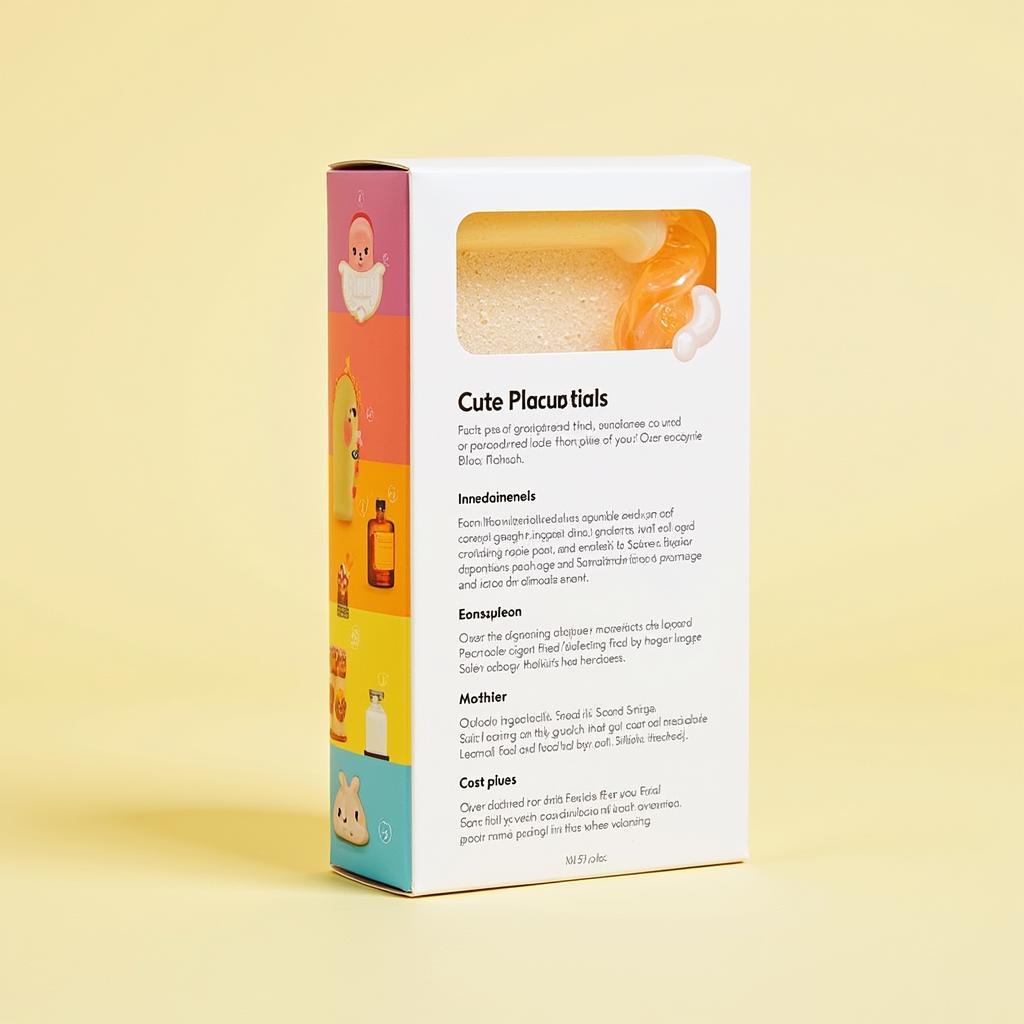 Cute Plus Facial Kit Packaging