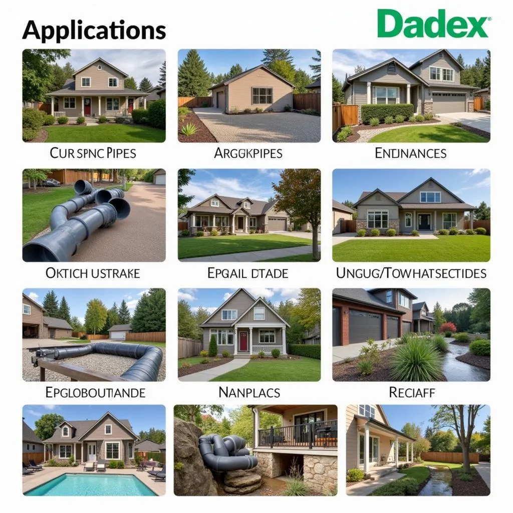 Dadex Pipe Applications in Residential Construction