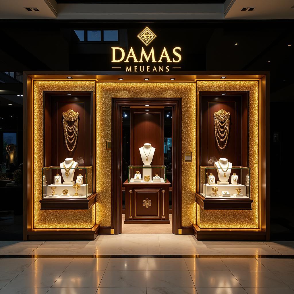 Damas Jewelry Storefront in Pakistan