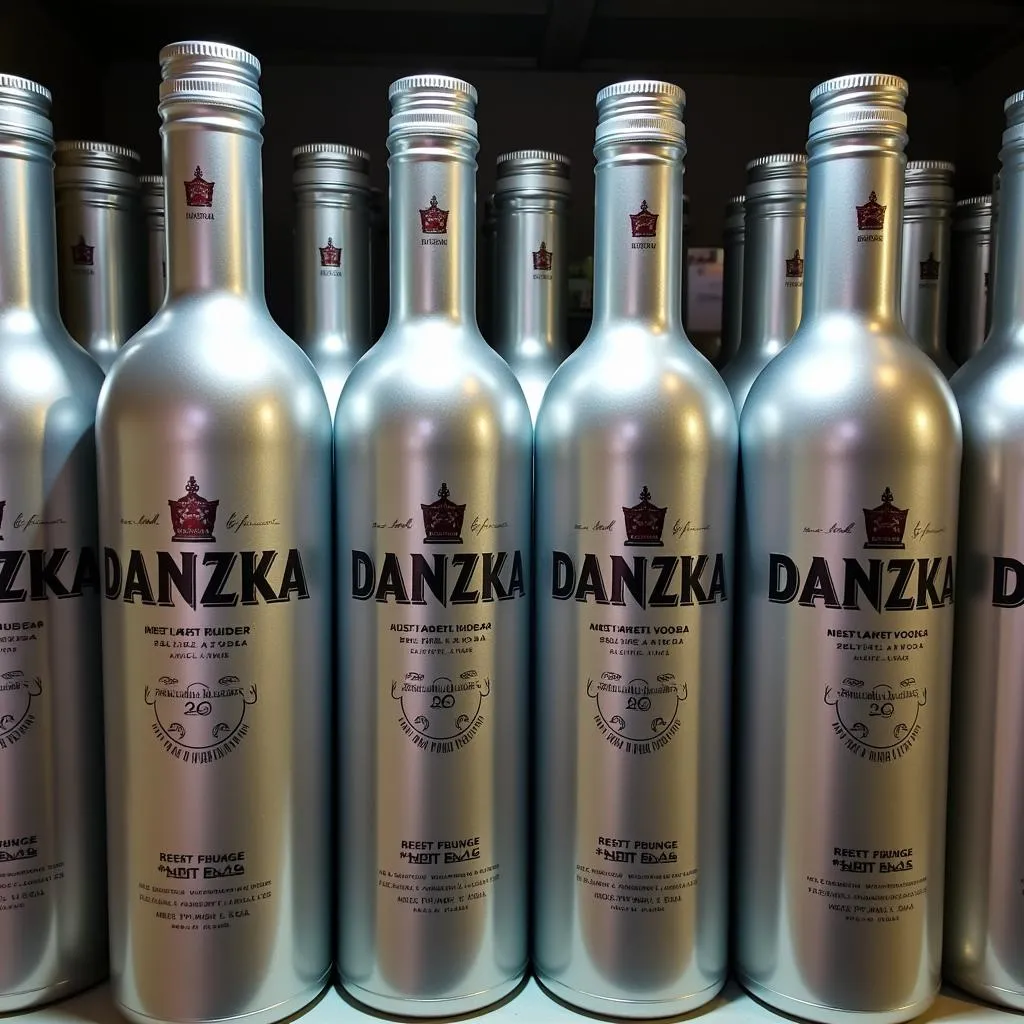 Danzka Vodka Bottles in Pakistan