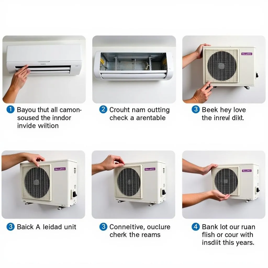 Dawlance 1 Ton Inverter AC Installation Guide