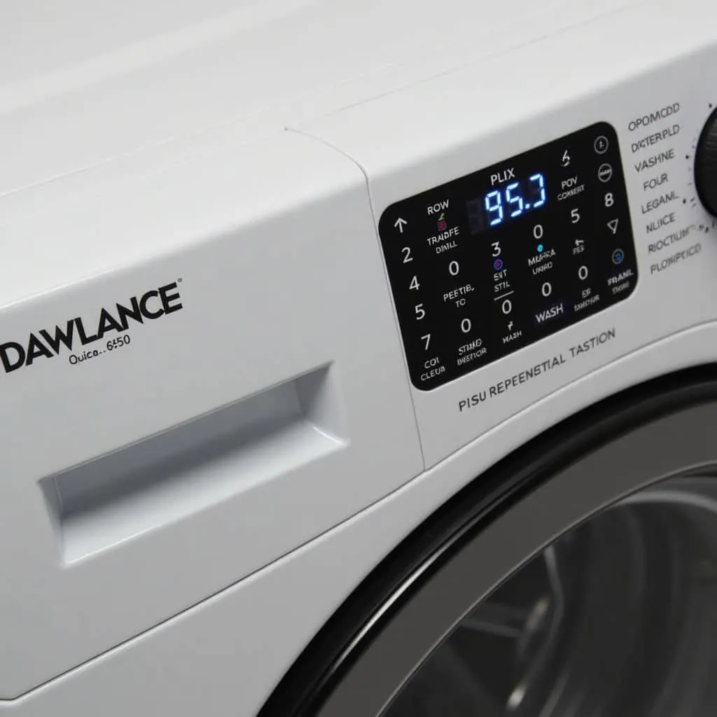 Dawlance 6550 Washing Machine Display