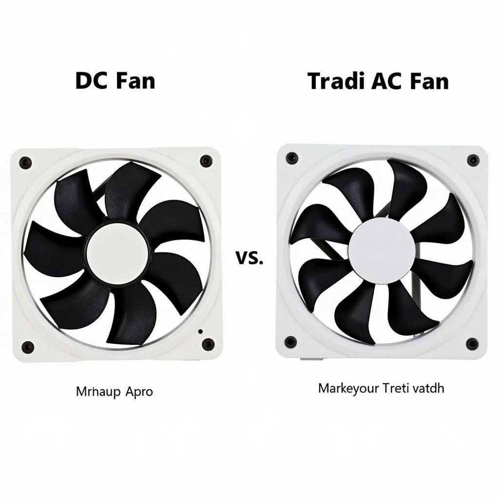 Types of DC and AC Fans