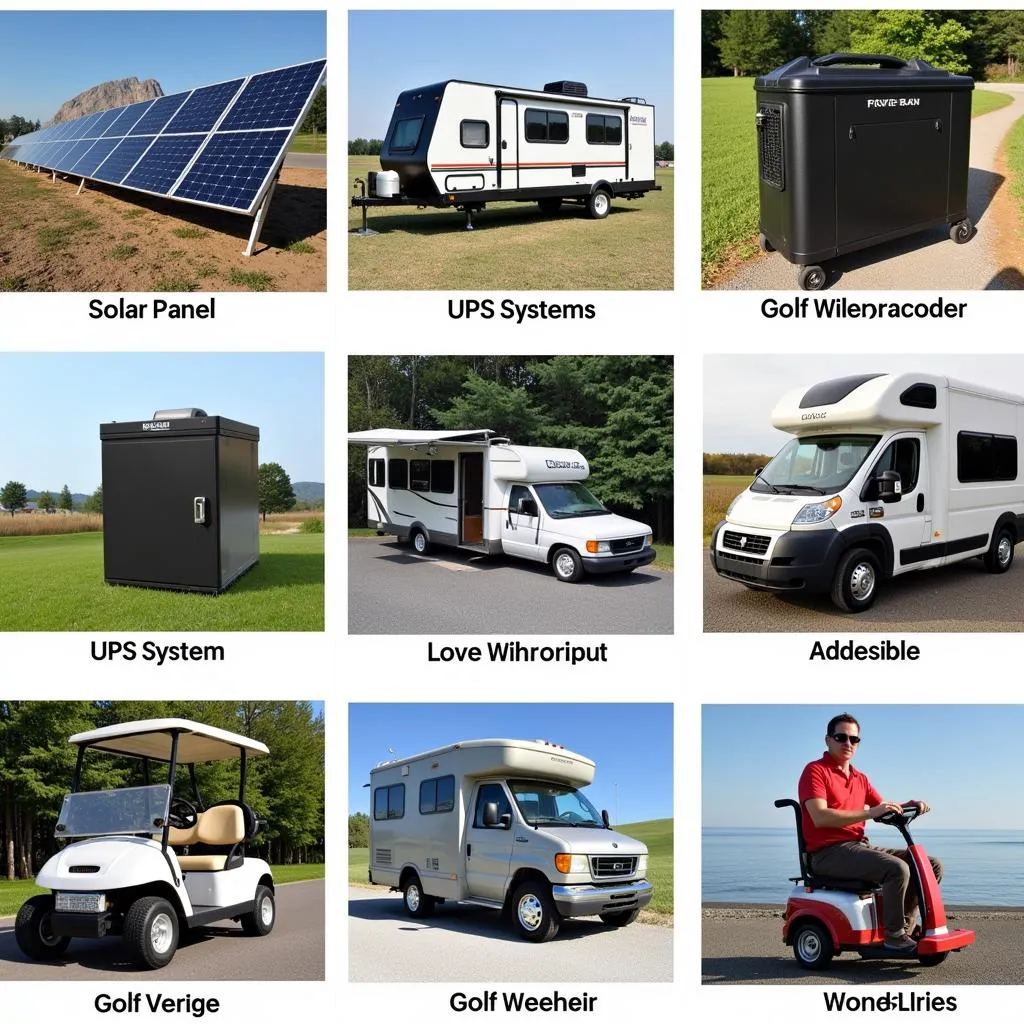 Applications of Deep Cycle Batteries