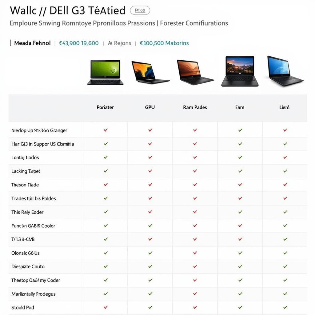 Dell G3 Gaming Laptop Price Comparison