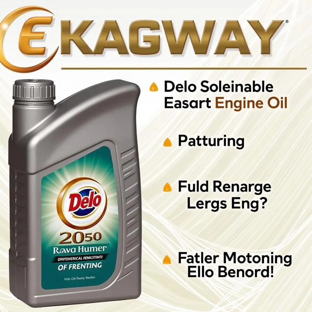 Delo Gold 20W50 Engine Oil in Pakistan