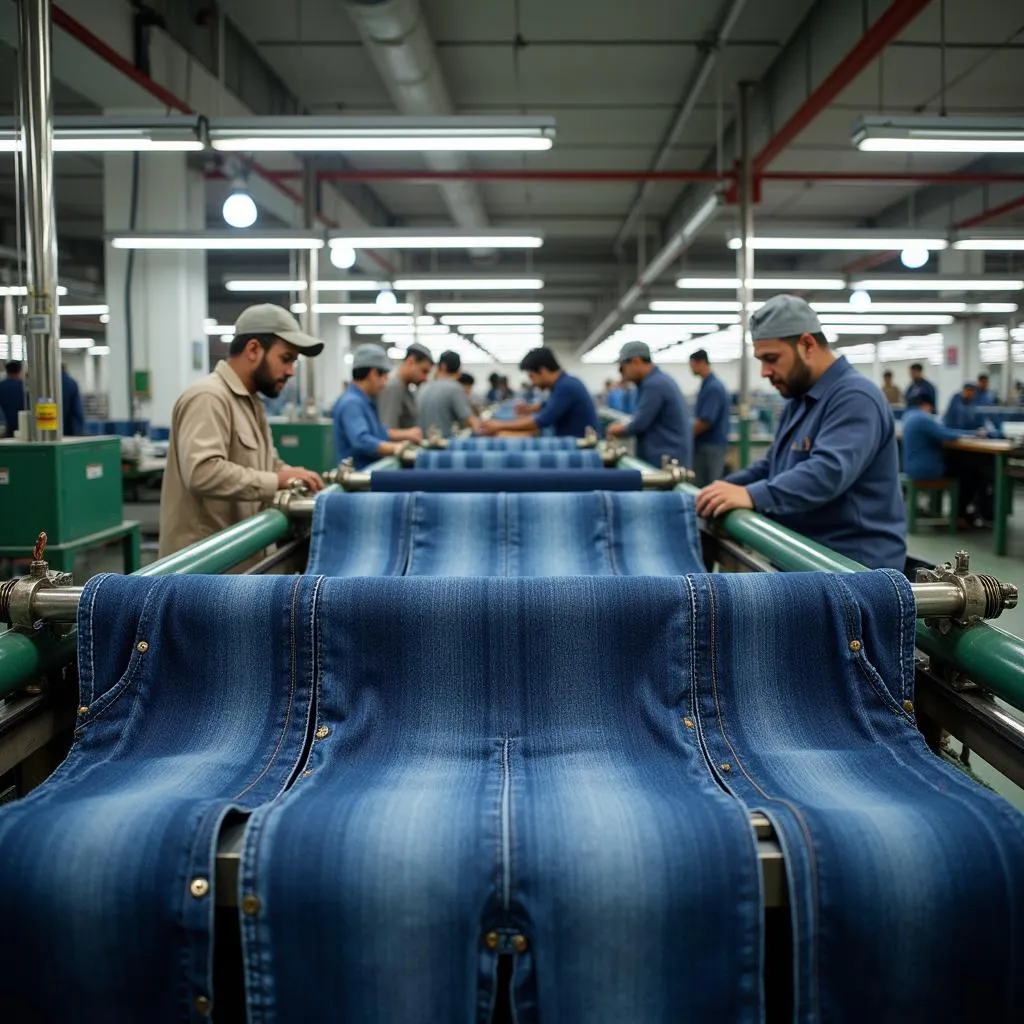 Inside a Denim Manufacturing Facility in Pakistan