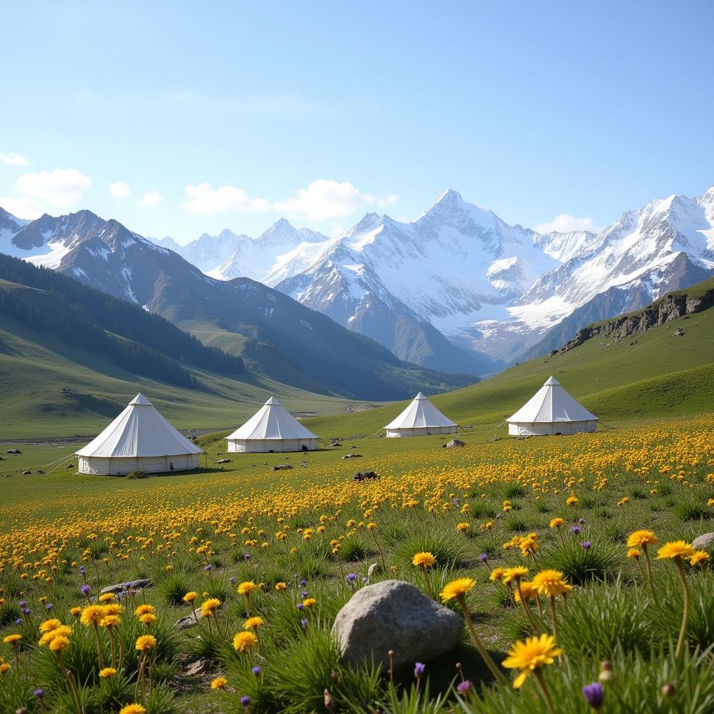 Deosai Plains Camping