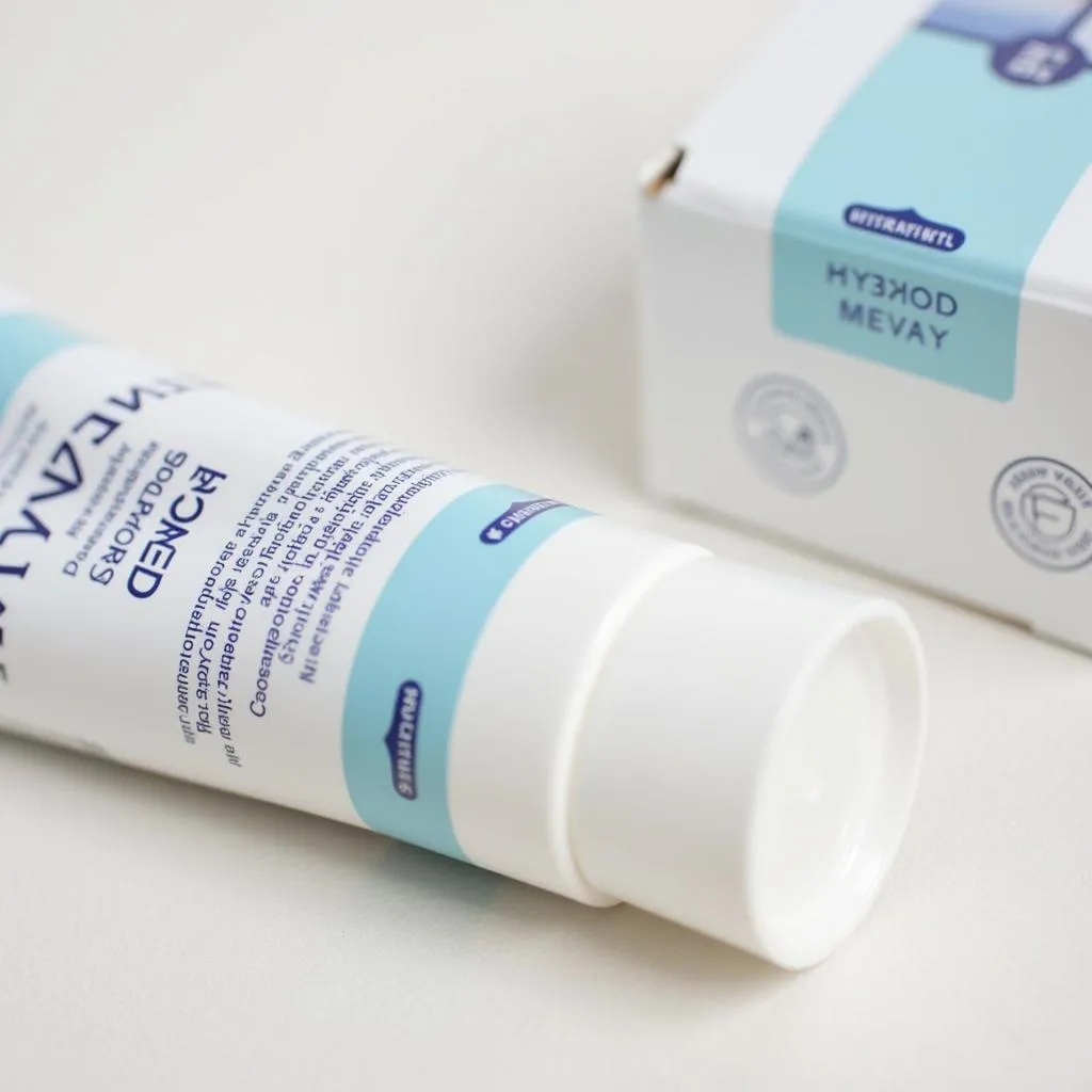 Depiwhite cream tube packaging with product information