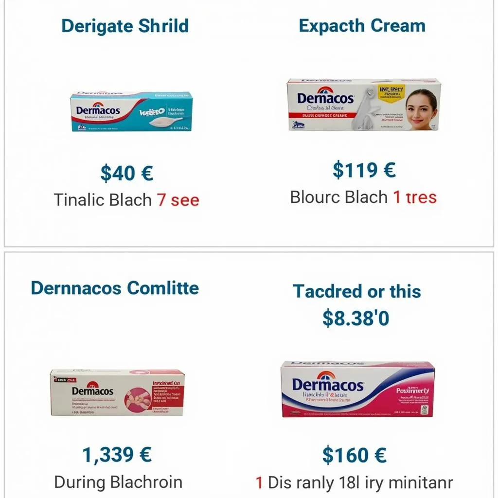 Dermacos Bleach Cream Price in Pakistan - Compare Prices and Sizes